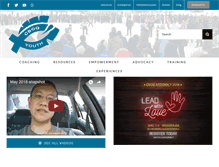 Tablet Screenshot of cboqyouth.ca